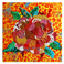 Camelia 2006 - 
30cm x 30cm - Olio su tela trattata con resine e acrilico | Gianna Moise